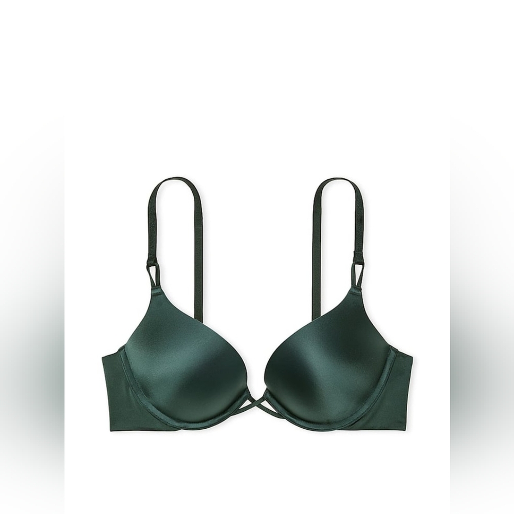 Victoria’s Secret Botanical Green Bombshell Push-Up Bra – 36D – NWT - Picture 3 of 3